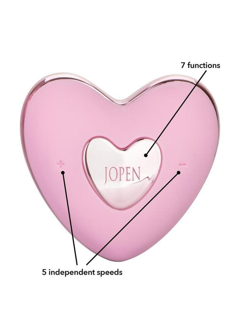 Amour Silicone Bullet with Heart Remote