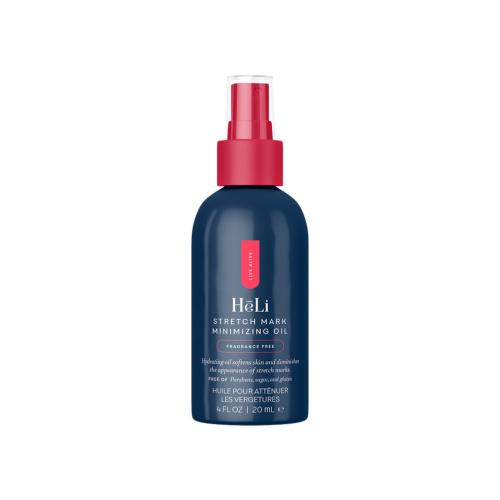 Stretch Mark Minimizing Oil